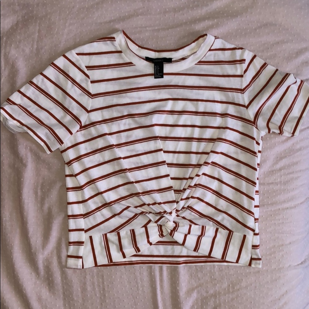 tie front shirt